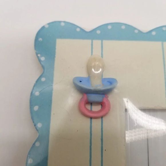 Special Moments Blue Wooden Baby Picture Photo Frame Factory Sealed New - Picture 5 of 6